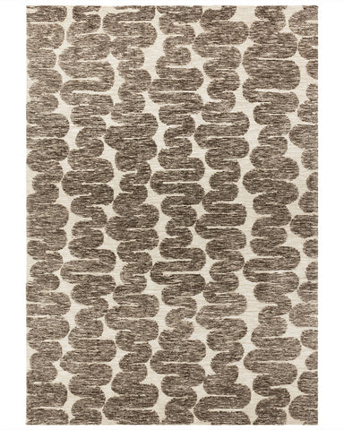 MASON WAVE BROWN MODERN RUG