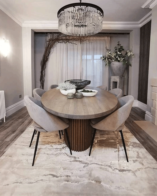 AURORA AU17 LINEA GOLD BRONZE METALLIC MARBLE ABSTRACT RUG