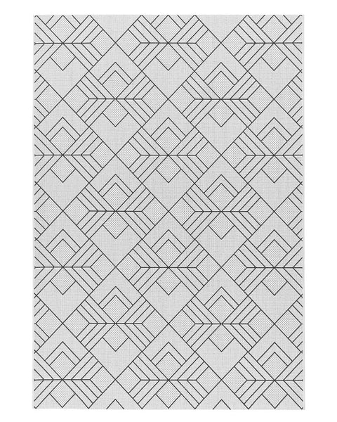 PATIO INDOOR OUTDOOR RUG DECO IVORY