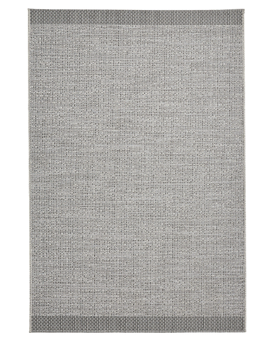 STITCH 9682 INDOOR / OUTDOOR RUG SILVER / BLACK