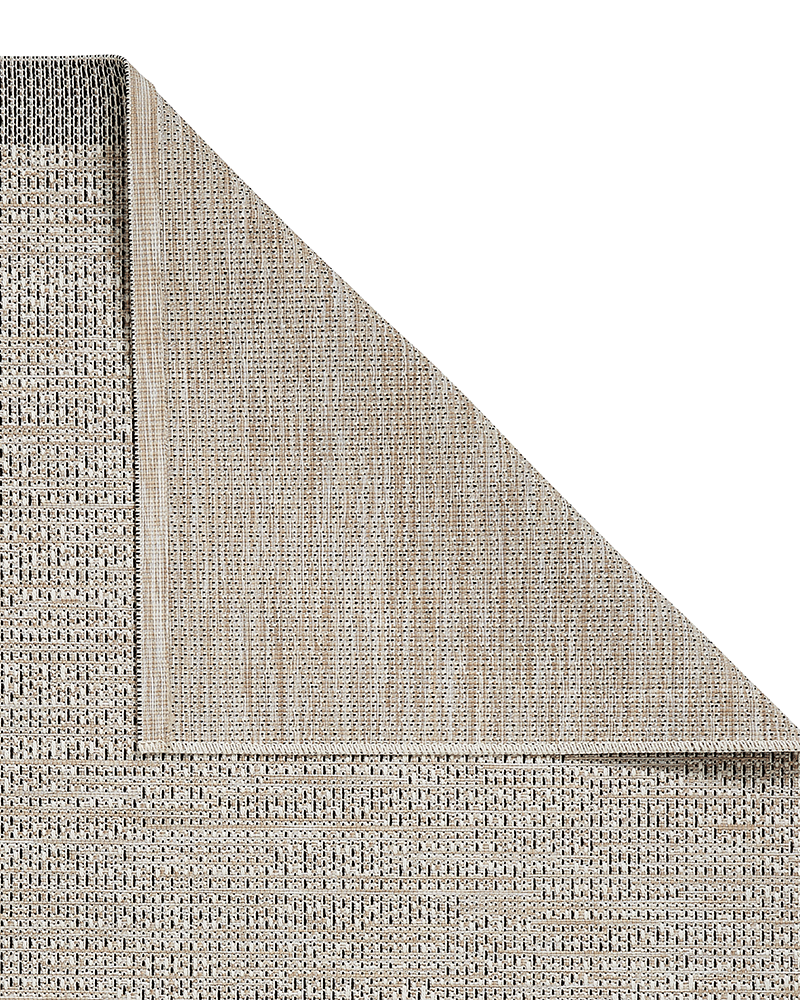 STITCH 9682 INDOOR / OUTDOOR RUG BEIGE / BLACK