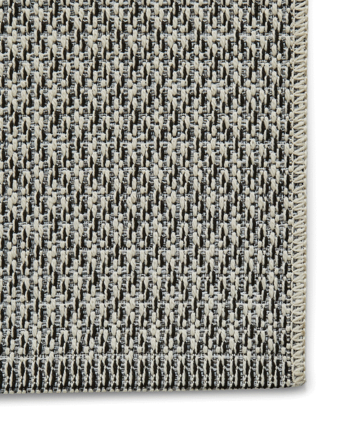 STITCH 9683 INDOOR / OUTDOOR RUG IVORY / BLACK