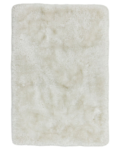 PLUSH LUXURY SHAGGY WHITE