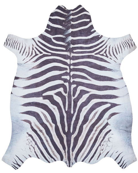 FAUX ANIMAL PRINT ZEBRA