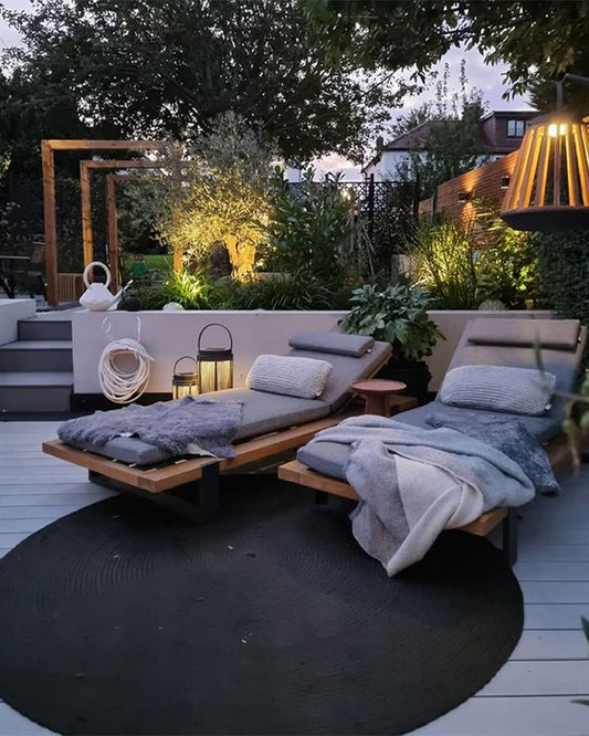 ZEN NICO INDOOR OUTDOOR CIRCLE CHARCOAL 200CM
