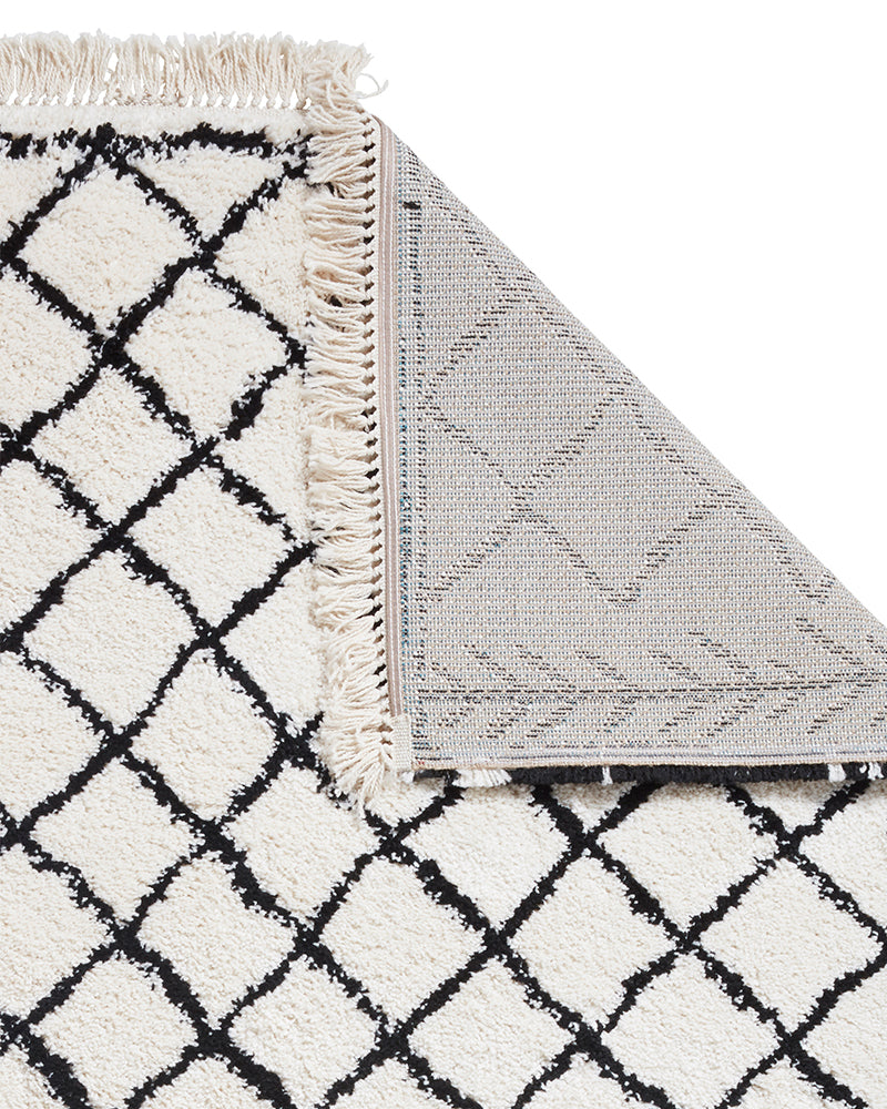 BOHO 7043 WHITE BLACK