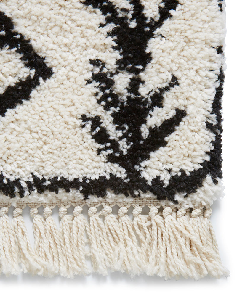 BOHO 7043 WHITE BLACK