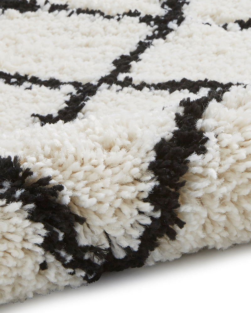 BOHO 7043 WHITE BLACK